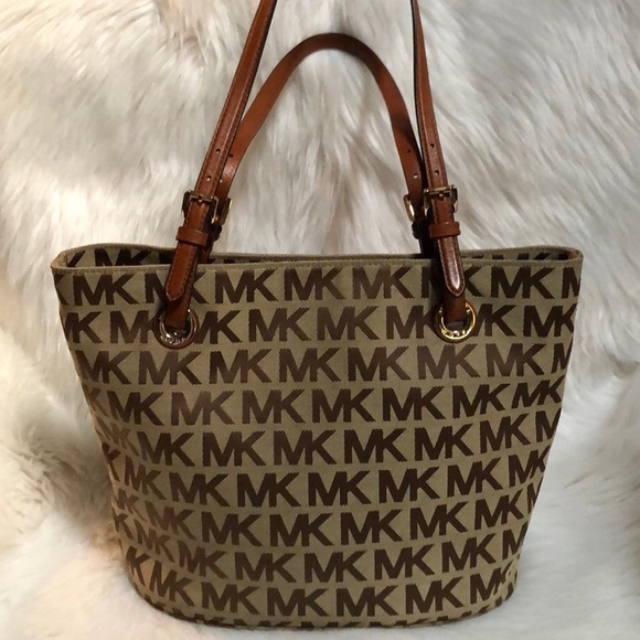 Michael Kors Handbags - MICHAEL Michael Kors Signature Logo Jetset
